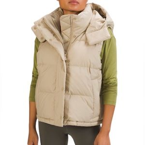 Lululemon - Wunder Puff Cropped Vest - Trench